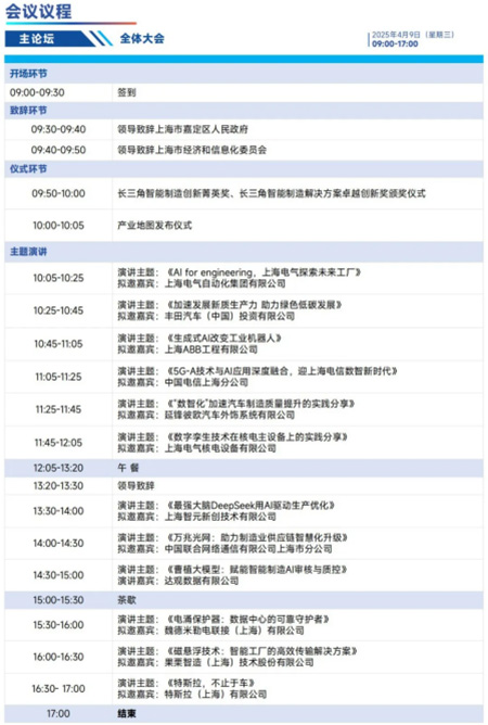 第四屆長三角智能制造高峰論壇在上海啟幕，共筑產(chǎn)業(yè)新生態(tài)